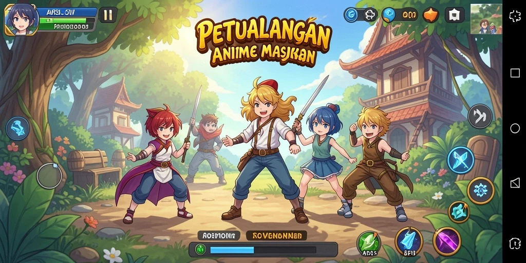 Gameplay seru dan karakter Anime yang menawan di API33.