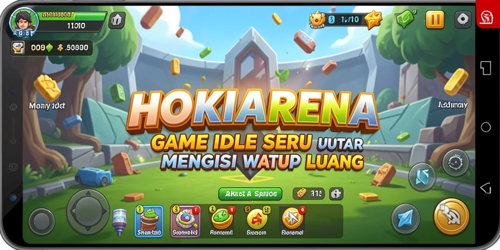 Tampilan gameplay HOKIARENA yang menarik dan mengasyikkan.