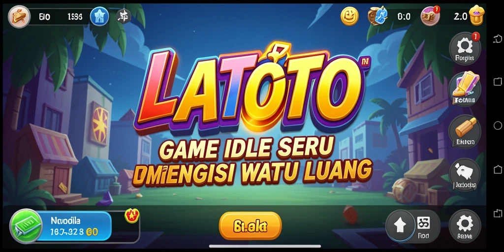 Tampilan gameplay LATOTO yang mengasyikkan dan sederhana.