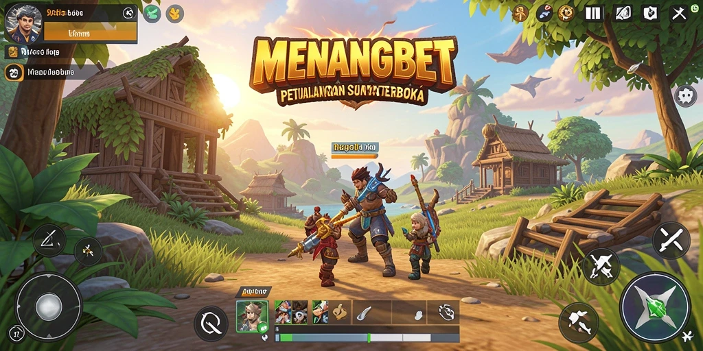 Gameplay seru dalam dunia terbuka MENANGBET dengan berbagai misi menarik.