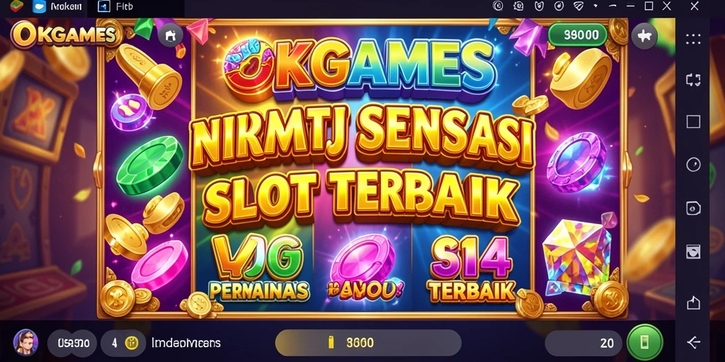 Tampilan gameplay menarik dari OKGAMES yang menampilkan slot seru.