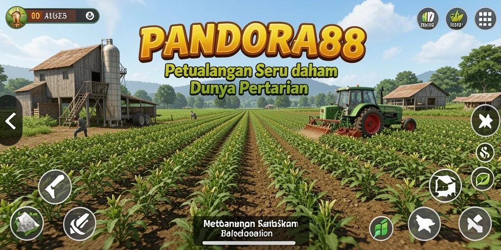 Menampilkan petualangan seru di dunia bertani PANDORA88.