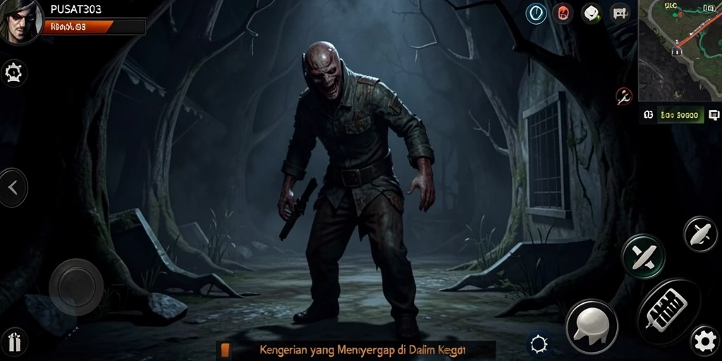 Tampilan atmosferik yang mengerikan dan gameplay menegangkan dari PUSAT303.