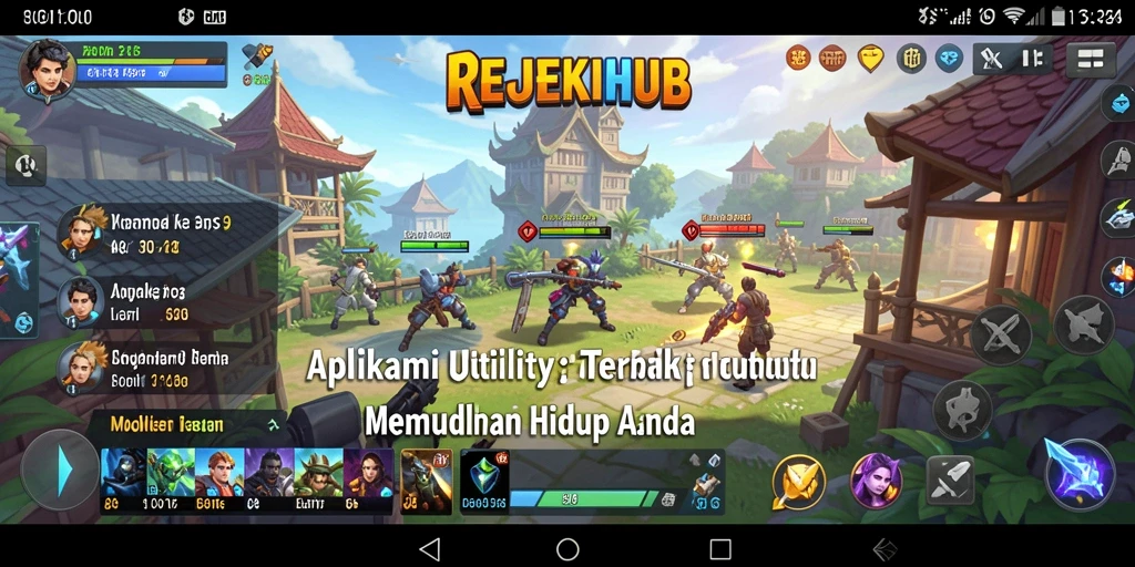 Tampilan antarmuka intuitif REJEKIHUB yang memudahkan pengguna.
