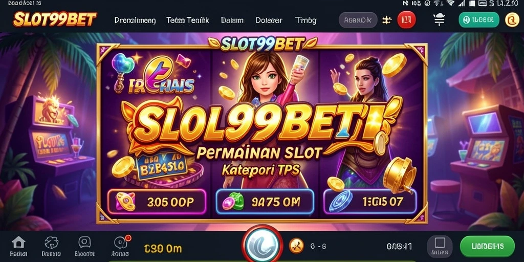 Tampilan gameplay SLOT99BET yang mengasyikkan dan penuh warna.