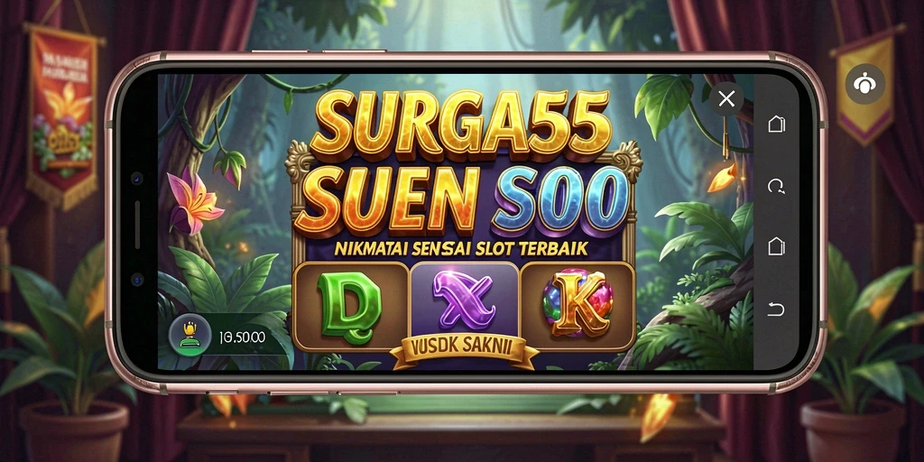 Tampilan menarik dari gameplay Slot SURGA55 yang menghibur.