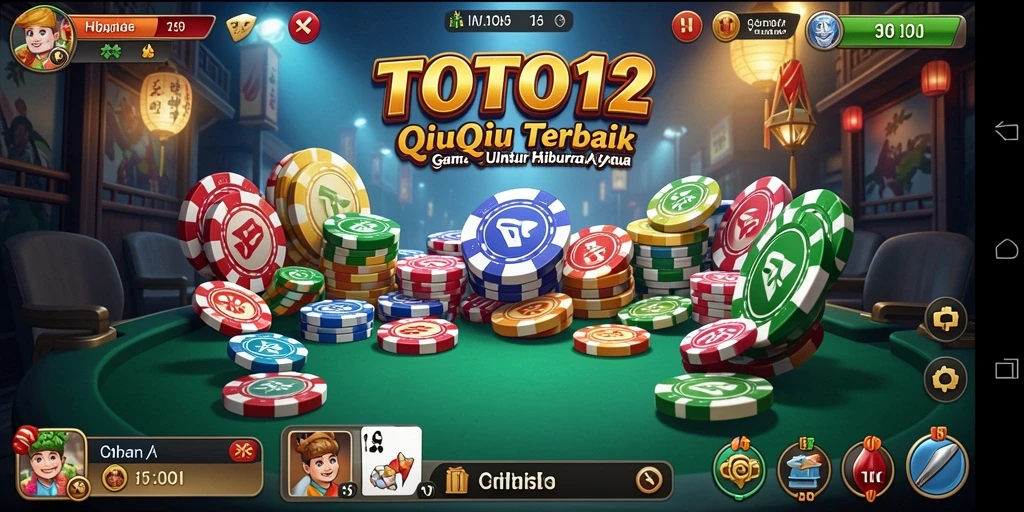 Tampilan gameplay QiuQiu yang seru dan interaktif di TOTO12.